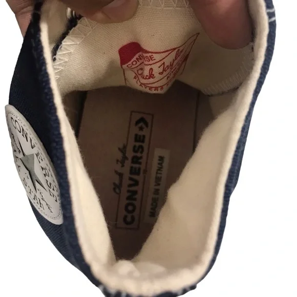 Converse Chuck 70 Hi Midnight Navy/Egret/Black Sneakers men’s size 11.5 - Picture 9 of 9